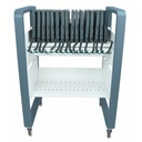 JAR Systems Elevate Air USB-C Open Charging Cart EDU 16