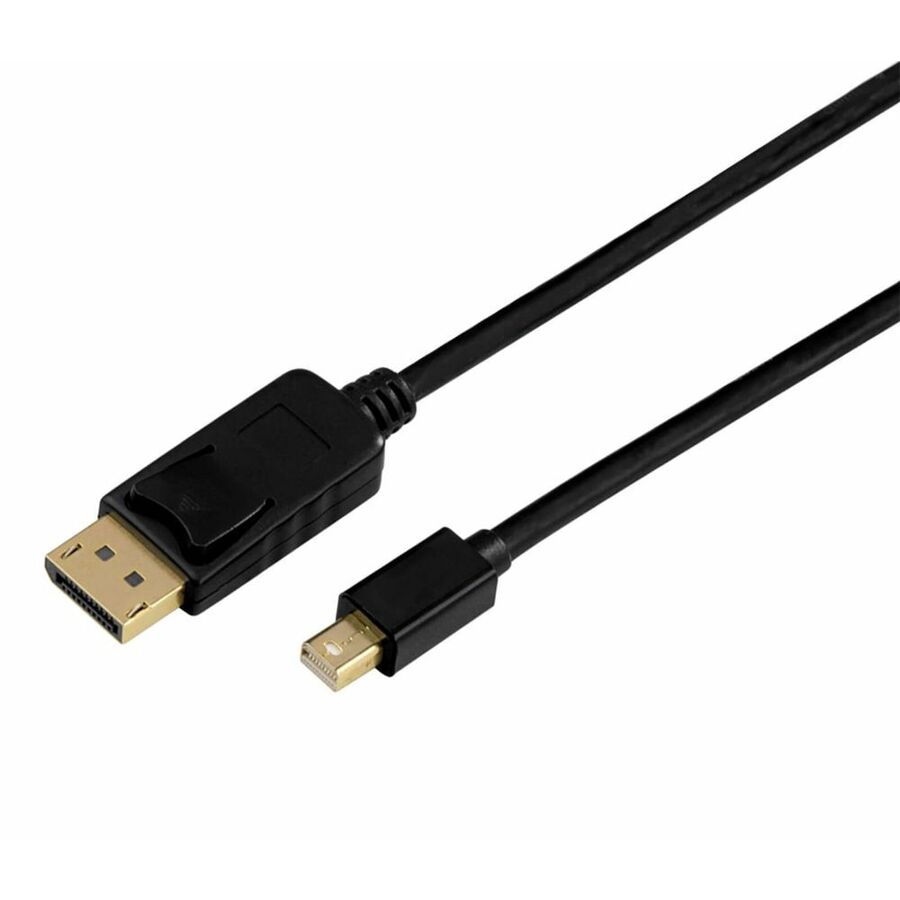 Axiom Mini DisplayPort Male to DisplayPort Male Adapter Cable 15ft (Black)