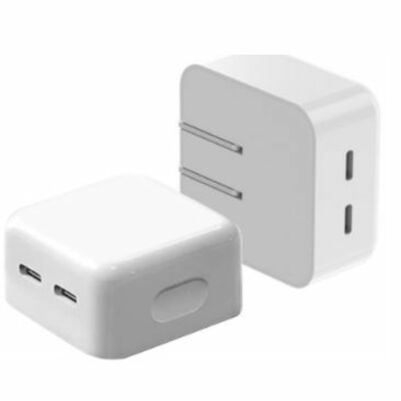 Axiom 35-Watt Dual USB-C Power Adapter for Apple - MNWM3AM/A