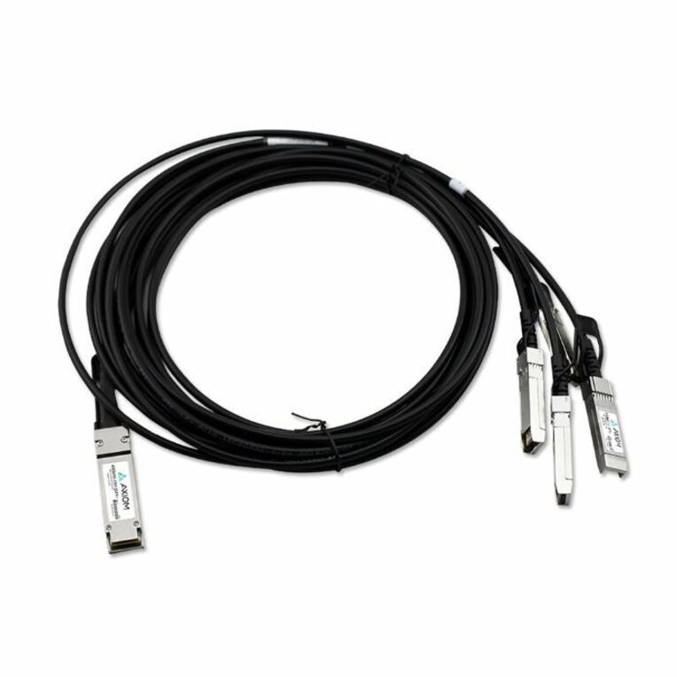 Axiom 40GBASE-CR4 QSFP+ to 4 10GBASE-CU SFP+ Passive DAC Cisco Compatible 4m