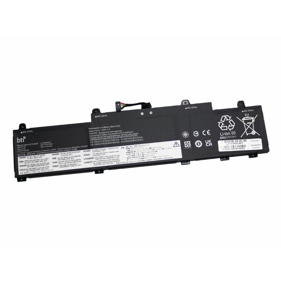 BTI L21M3PG1-BTI 11.25V 42WHR LI-ION BATTERY
