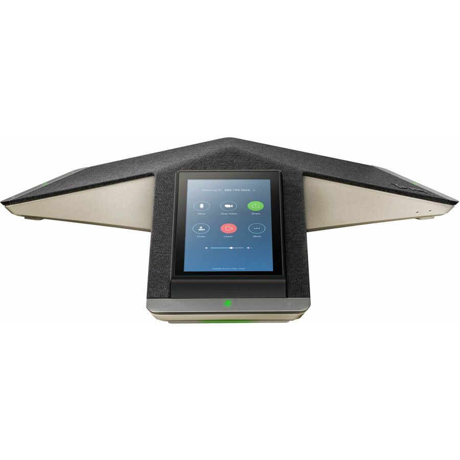 Poly Trio C60 IP Conference Station - Corded/Cordless - Wi-Fi - Tabletop - Black