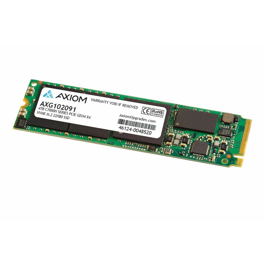 Axiom C7000n 4 TB Solid State Drive - M.2 2280 Internal - PCI Express NVMe (PCI Express NVMe 4.0 x4) - TAA Compliant