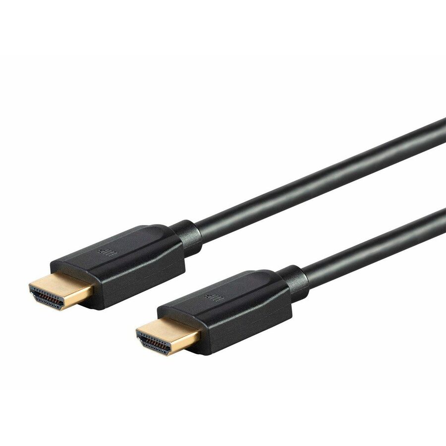 Monoprice 8K Ultra High Speed HDMI Cable - 8K@60Hz, 4K@120Hz, 48Gbps, HDR, VRR, 3ft, Black