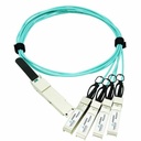 Axiom 40GBASE-AOC QSFP+ to 4 SFP+ Active Optical Cable Cisco Compatible, 5m TAA