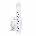 CyberPower B625 Essential 6 - Outlet Surge Protector with 1500 J Surge Suppression