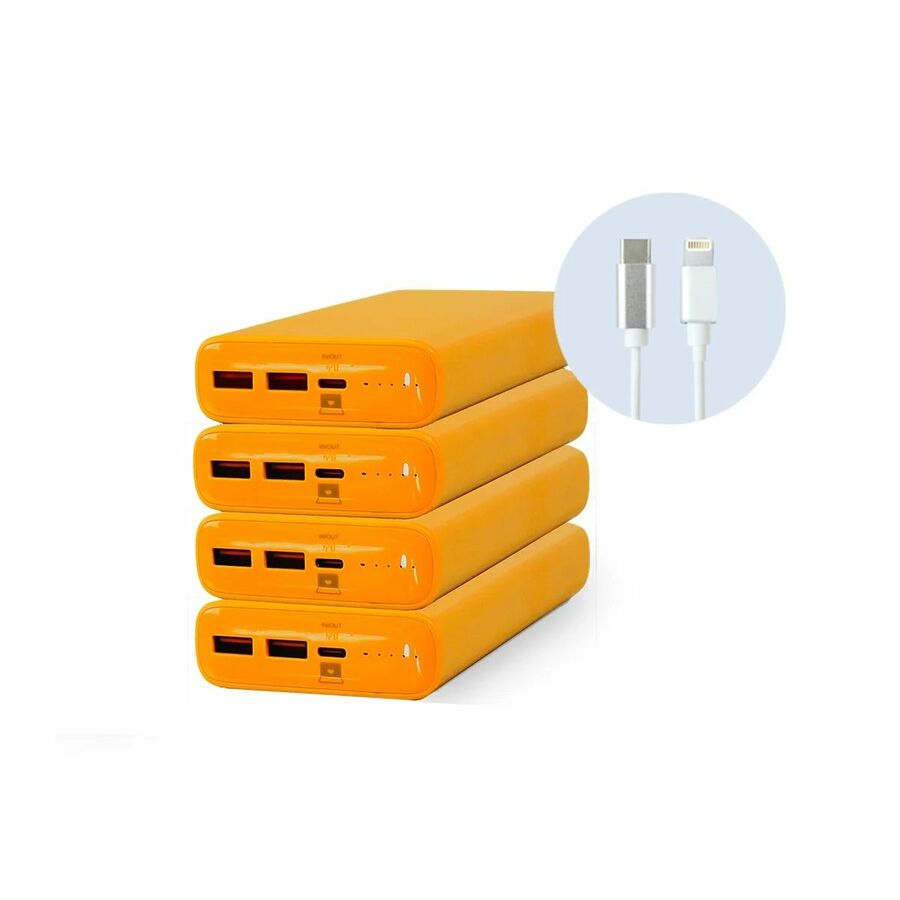 JAR Systems Active Charge Power Banks with Lightning Cables