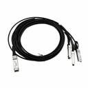 Axiom 100GBASE-CR4 QSFP28 to 4 SFP28 Passive DAC Intel Compatible 1m