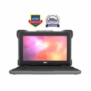 MAXCases Extreme Shell-F Slide Chromebook Case for Dell 3330 & 3340 Windows Clamshell 13.3" (Gray/Clear)