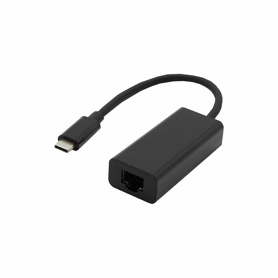Axiom USB-C Male to Gigabit Ethernet (RJ45) Female Adapter - Black