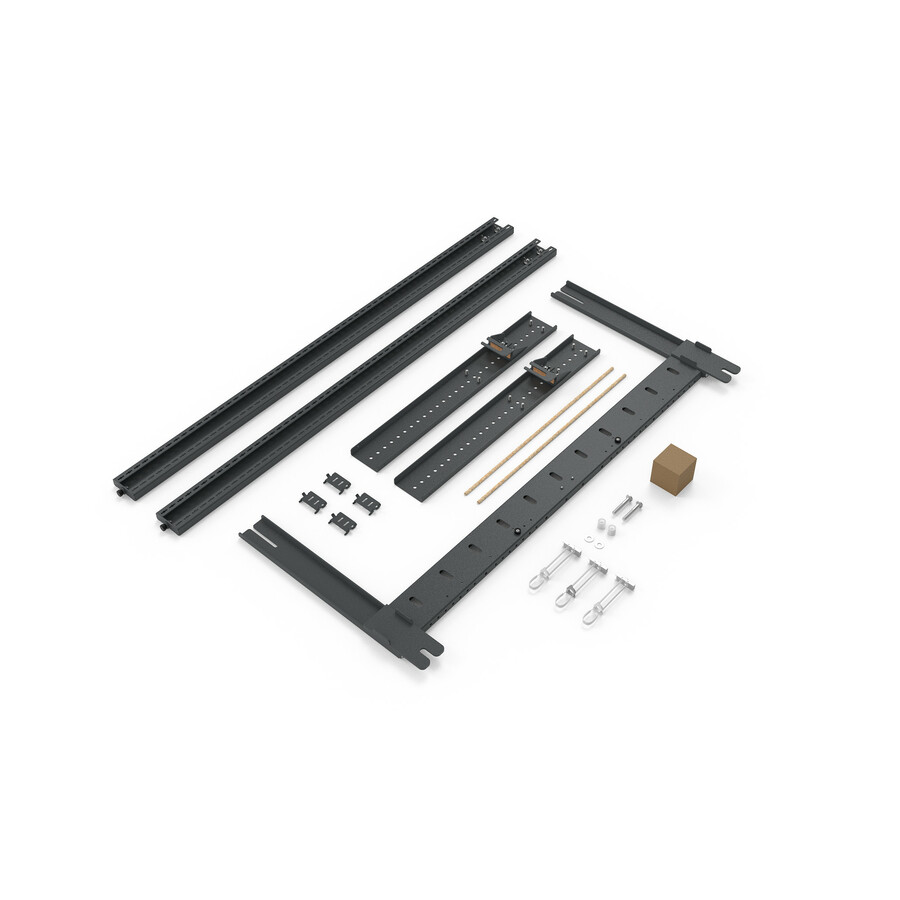 Heckler Design Wall Mount for Display, Video Conference Equipment - Black Gray
