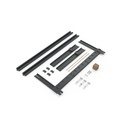 Heckler Design Wall Mount for Display, Video Conference Equipment - Black Gray