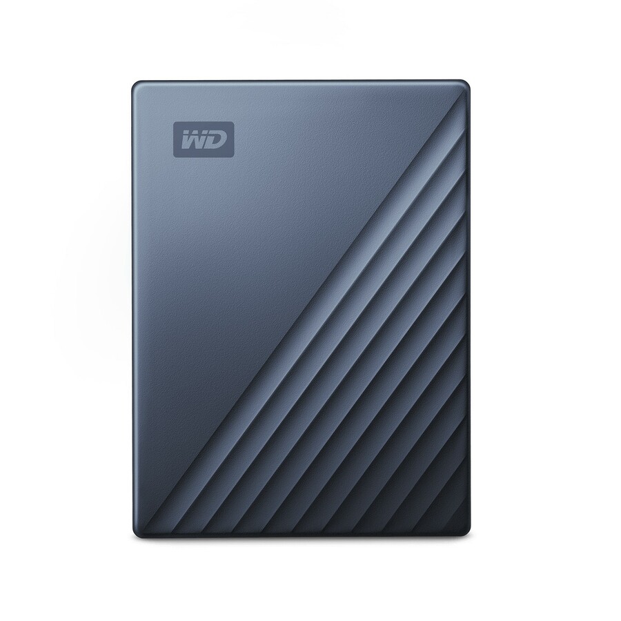 WD My Passport Ultra WDBFTM0050BBL 5 TB Portable Hard Drive - External - Blue