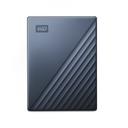WD My Passport Ultra WDBFTM0050BBL 5 TB Portable Hard Drive - External - Blue