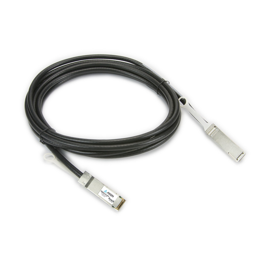 Axiom 40GBASE-CR4 QSFP+ Passive DAC Cable Amphenol Compatible 5m