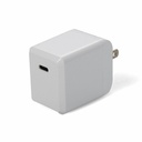 AddOn Wall Charger to 1X USB-C 3.1 5V at 3A, 9V at 2A, or 12V at 1.5A 18W total, White