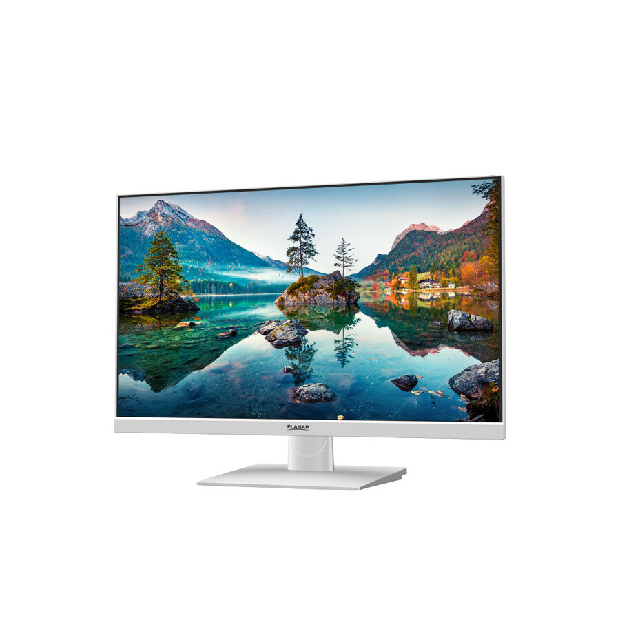 Planar PXN2490MW-WH 24" Class QHD LCD Monitor - 16:9 - White