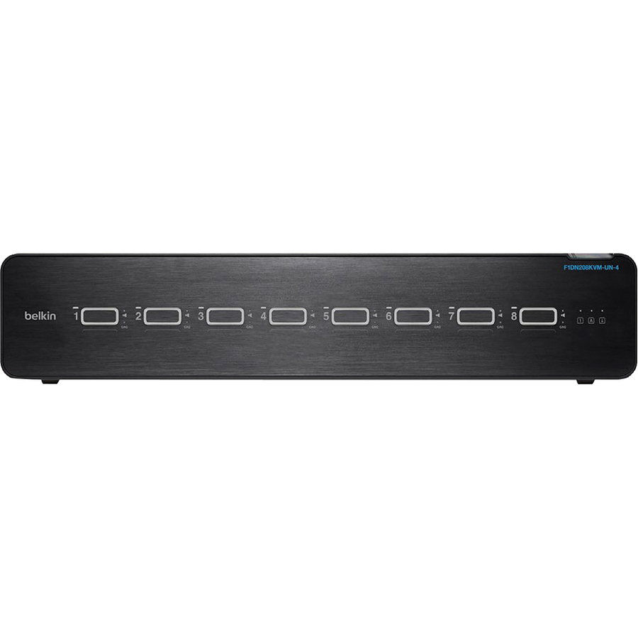 Belkin Universal 2nd Gen Secure KVM Switch, 8-Port Dual Head w/ CAC