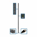 Tripp Lite by Eaton PDU 1.5kW 100-127V Single-Phase Local Metered PDU - 36 NEMA 5-15R Outlets 5-15P Input 15 ft. Cord 72 in. 0U Rack