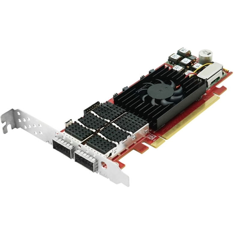 Axiom 100Gbs Dual Port QSFP28 PCIe 3.0 x16 NIC Card - PCIE3-2QSFP28-AX