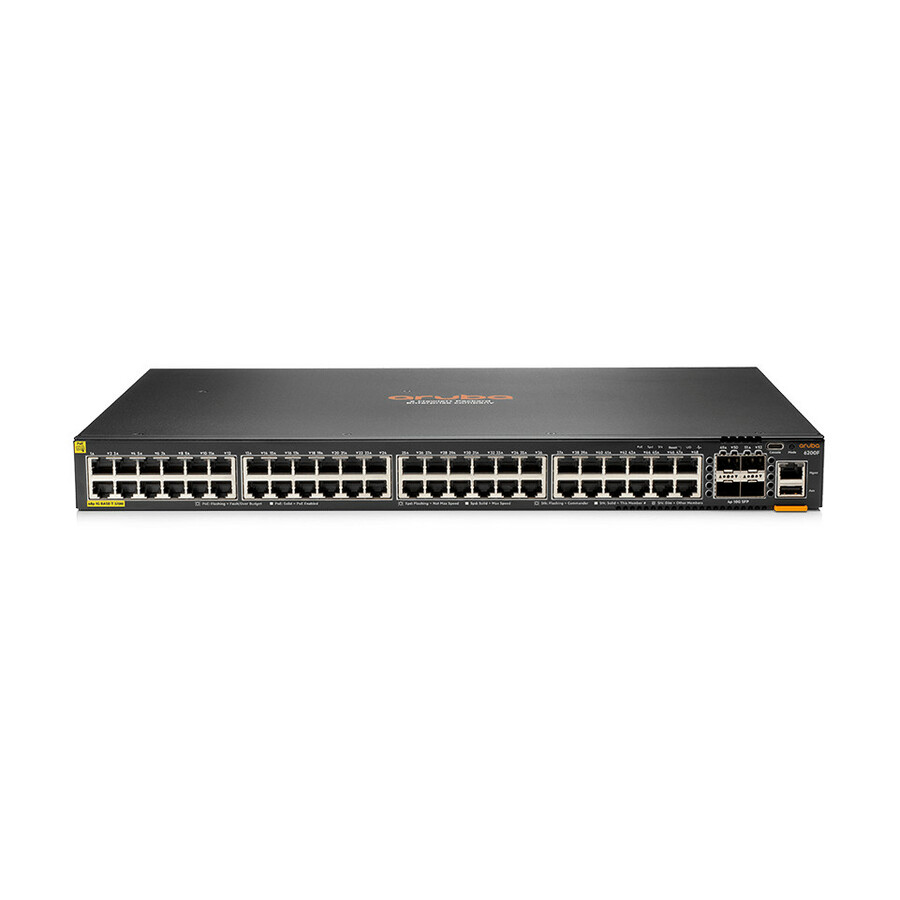HPE 6200F 48G Class4 PoE 4SFP+ 370W Switch
