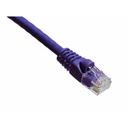 Axiom 14FT CAT6A 650mhz Patch Cable Molded Boot (Purple)