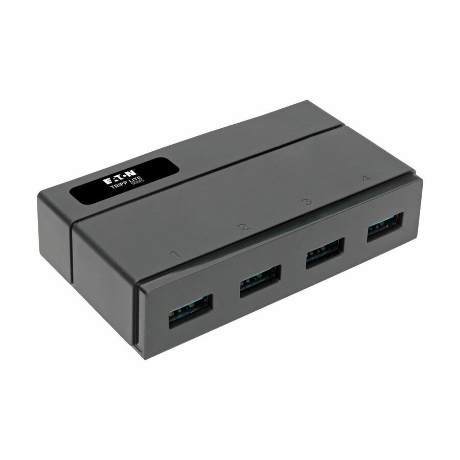 Eaton Tripp Lite Series 4-Port USB 3.x (5Gbps) Hub for Data and USB Charging - USB-A, 2.4A Charging