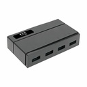 Eaton Tripp Lite Series 4-Port USB 3.x (5Gbps) Hub for Data and USB Charging - USB-A, 2.4A Charging