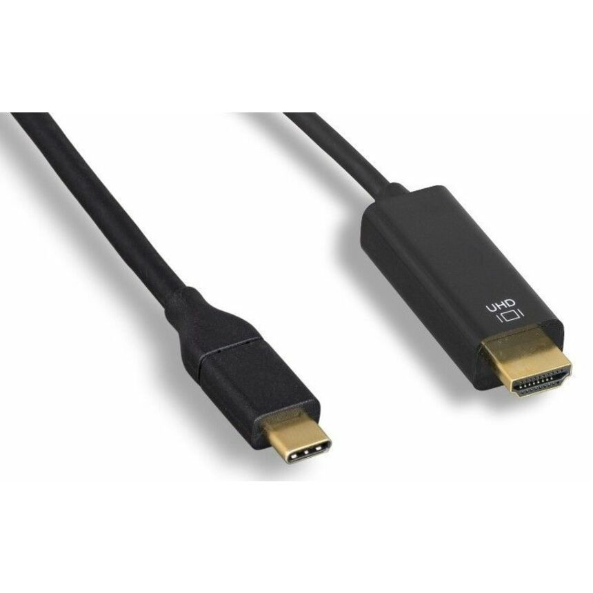 Axiom USB-C Male to HDMI Male Adapter Cable - Black - 10ft