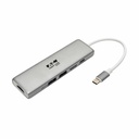 Eaton Tripp Lite Series USB-C Dock - 4K HDMI, USB 3.x (5Gbps), USB-A Hub Ports, Memory Card, 60W PD Charging