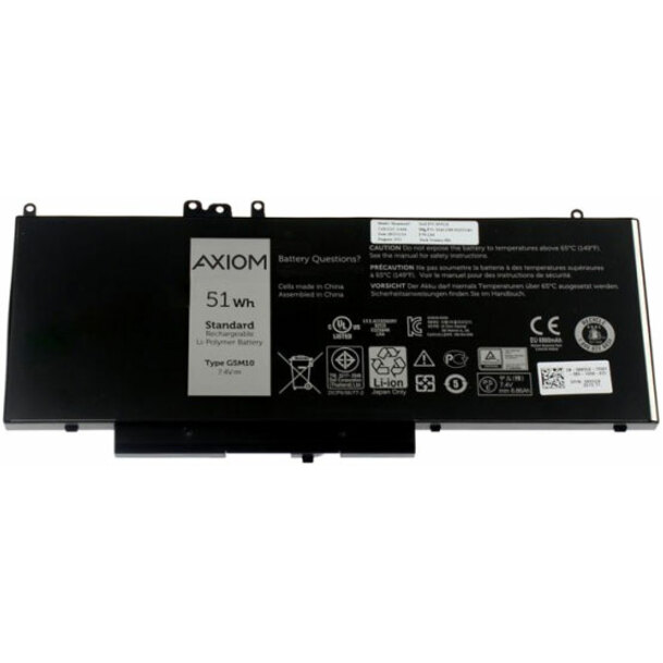 Axiom LI-ION 4-Cell NB Battery for Dell - 451-BBLN