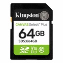 Kingston Canvas Select Plus 64 GB Class 10/UHS-I (U1) V10 SDXC