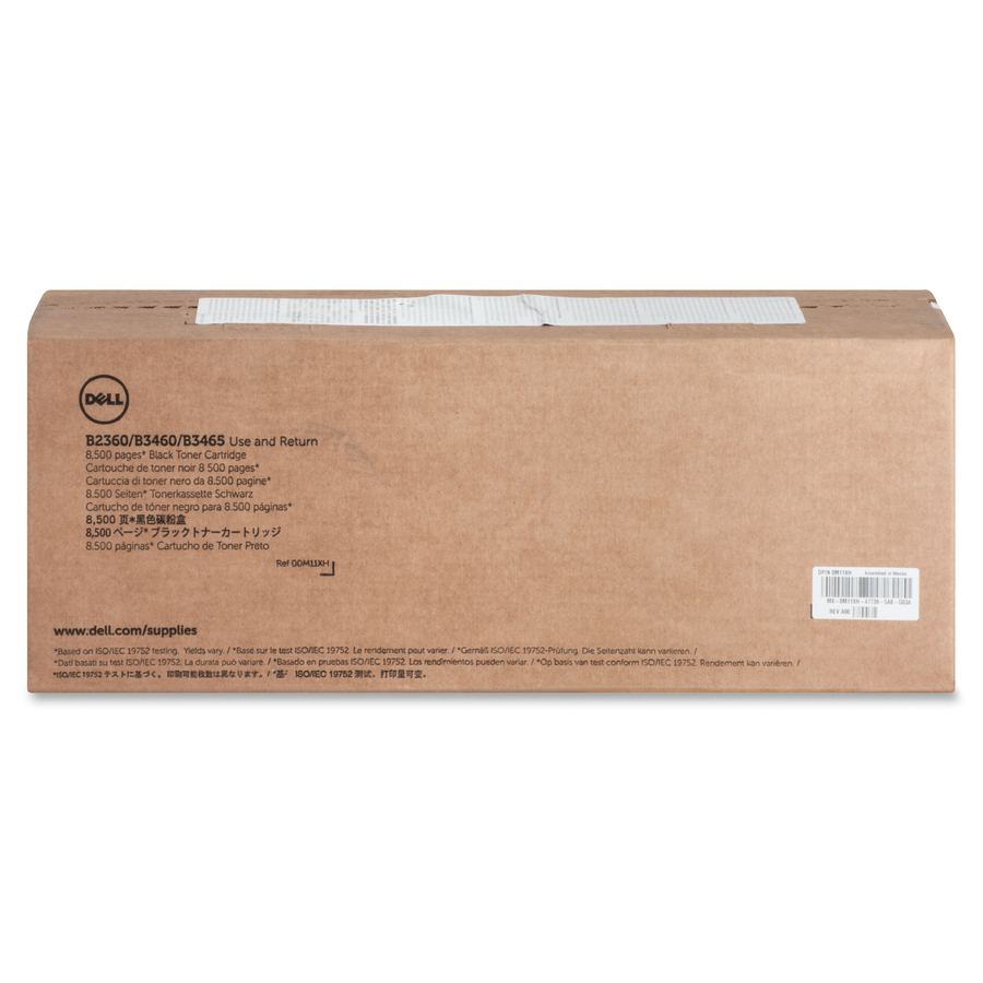 Dell Original Standard Yield Laser Toner Cartridge - Black - 1 Each