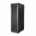 StarTech 4-Post 42U Server Rack Cabinet, 19" Data Rack Cabinet for Computer / IT Equipment mount, Rack Server Cabinet with Casters