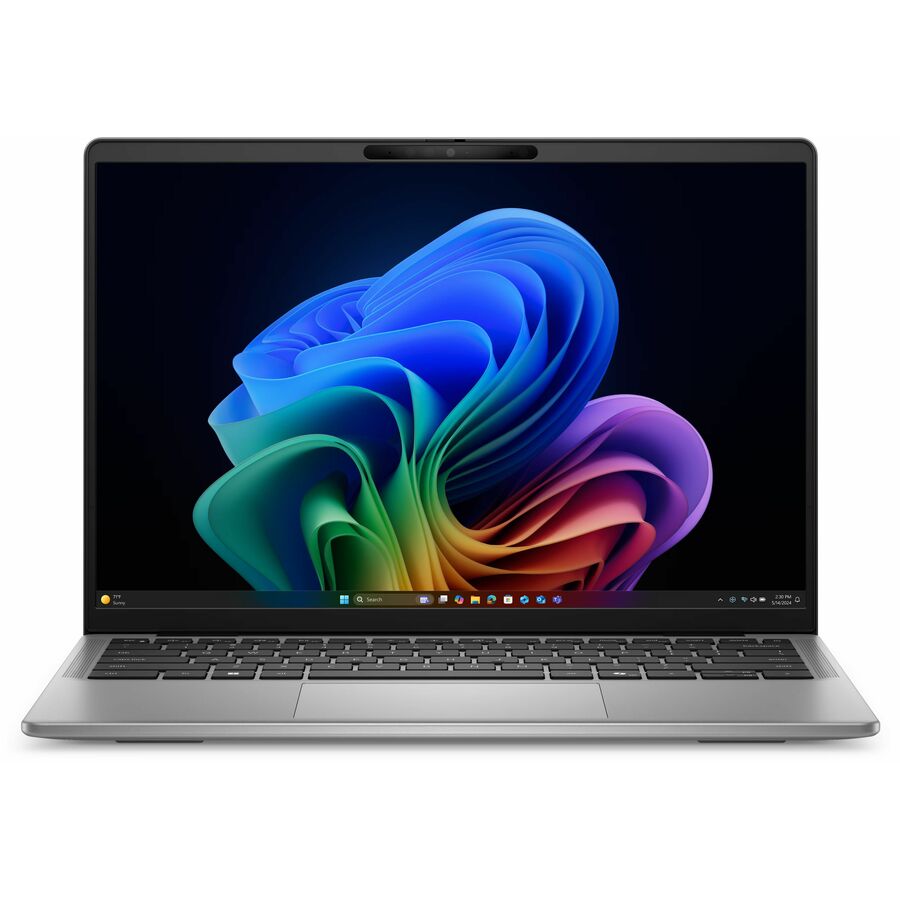Dell Latitude 7000 7455 14" Touchscreen Copilot+ PC Notebook - QHD+ - 60 Hz - Qualcomm Snapdragon X Elite X1E-80-100 - 16 GB - 512 GB SSD - English (US) Keyboard - Aluminum Titan Gray