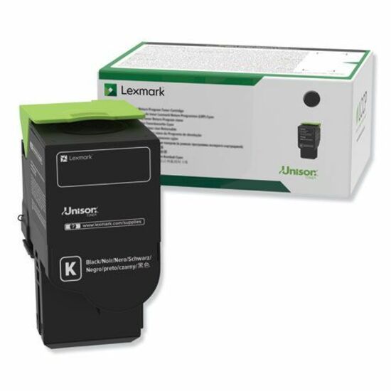 Lexmark Unison Original Extra High Yield Laser Toner Cartridge - Black - 1 Each