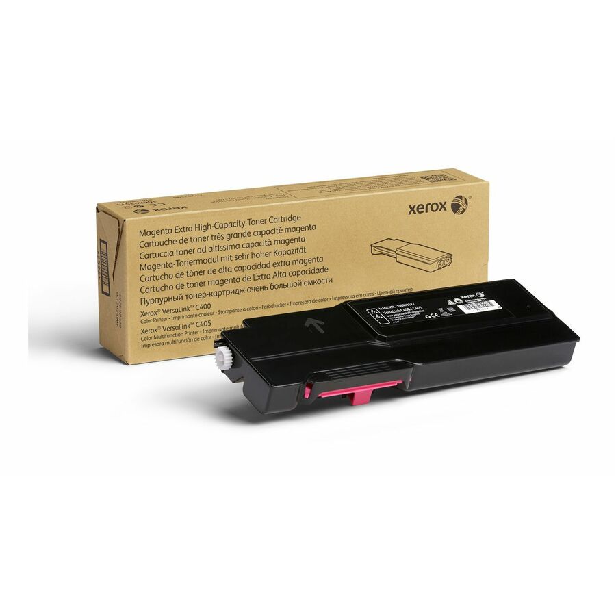 Xerox Genuine Xerox® VersaLink® C400 Color Printer, C405 Color Multifunction Printer Magenta Extra High capacity Toner Cartridge (8000 Pages) - 106R03527