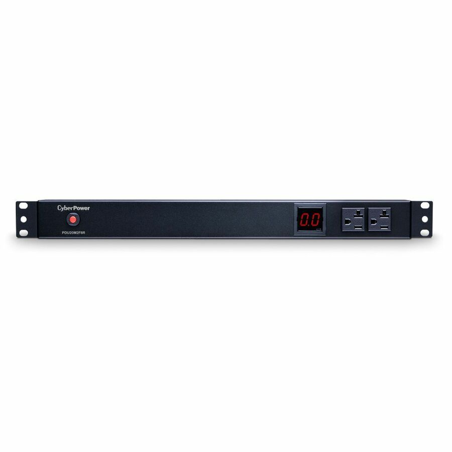 CyberPower PDU20M2F8R 100 - 125 VAC 20A Metered PDU