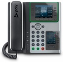 Poly Edge E400 IP Phone - Corded - Corded - Desktop - TAA Compliant