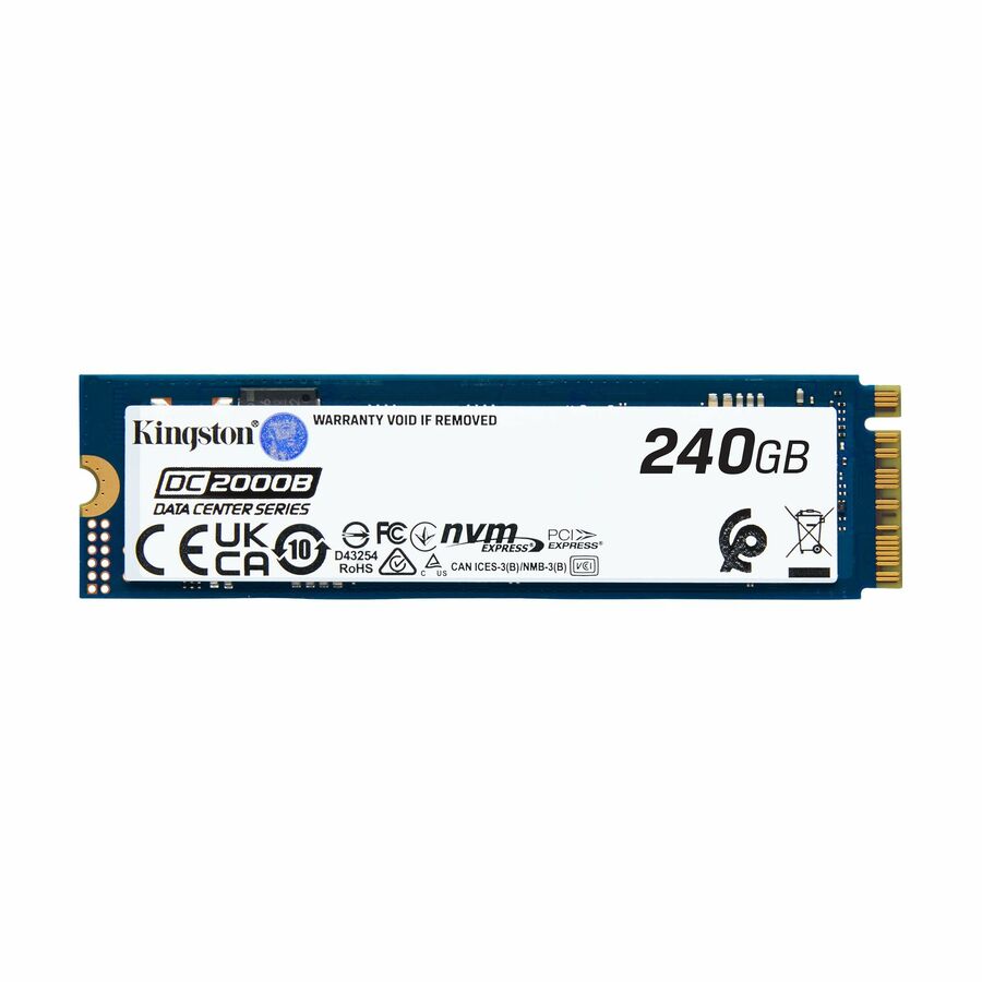 Kingston DC2000B 240 GB Solid State Drive - M.2 2280 Internal - PCI Express NVMe (PCI Express NVMe 4.0 x4)