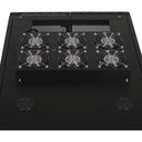 Tripp Lite by Eaton SmartRack Roof-Mounted Fan Panel - 6-120V high-performance fans; 630 CFM 5-15P plug