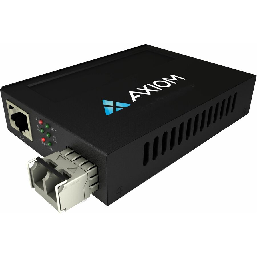 Axiom 1000BASE-T to 1000BASE-SX POE Media Converter