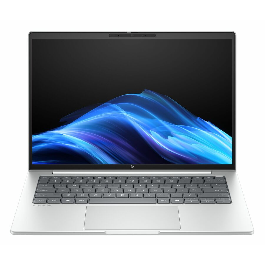 HP EliteBook 8 G1i 14" Notebook - WUXGA - 60 Hz - Intel Core Ultra 7 255U - 16 GB - 512 GB SSD - English Keyboard - Glacier Silver