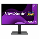 ViewSonic VG2452 24 Inch 1080p Monitor, IPS Display with 100Hz for Smooth Home and Office Productivity, Full Ergonomic Adjustability, 5-Port USB Hub, 65W USB-C, HDMI, and DisplayPort Inputs