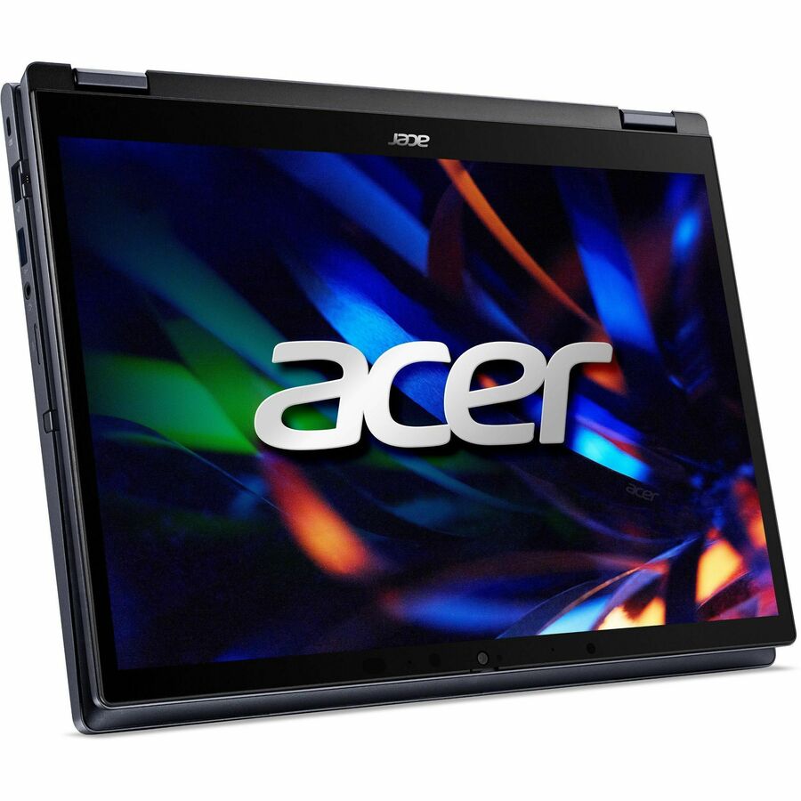 Acer TravelMate P4 Spin 14 TMP414RN-53 TMP414RN-53-50A4 14" Touchscreen Convertible 2 in 1 Notebook - WUXGA - 60 Hz - Intel Core i5 13th Gen i5-1335U - 16 GB - 512 GB SSD - English Keyboard - Blue