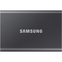 Samsung T7 4 TB Portable Solid State Drive - External - PCI Express NVMe - Titan Gray