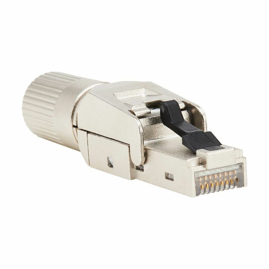 Eaton Tripp Lite Series Cat8 STP Class 1 Field-Termination Plug, 568A/568B, TAA
