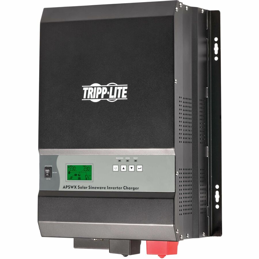 Eaton Tripp Lite Series 2000W 24VDC 230V Sine Wave Solar Inverter/Charger - 60A MPPT Solar Charge Controller, C13 Outlets, Wired Remote, Hardwire Input/Output