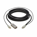 Eaton Tripp Lite Series HDMI Extension Cable with Active Repeater (M/F), 4K 60 Hz, HDR, 4:4:4, HDCP 2.2, 10 ft. (3.1 m), TAA