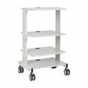 Eaton Tripp Lite Series Mobile Workstation with Adjustable Shelves, Locking Casters, TAA